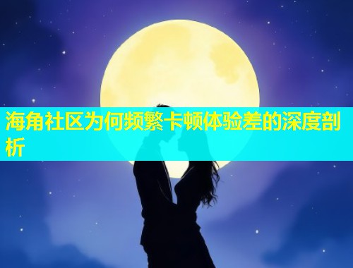 海角社区为何频繁卡顿体验差的深度剖析